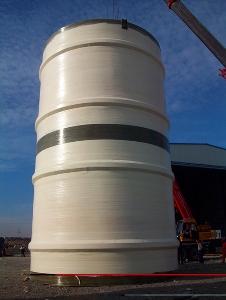 專業(yè)玻璃鋼煙霧凈化塔與煙囪解決方案——瑞川玻璃鋼